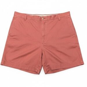 M. Dumas & Sons 100% Cotton Coral Melon Shorts Size 42 Casual Prep